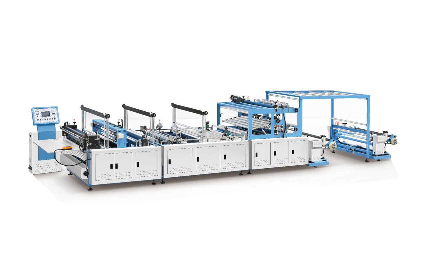 ZXL-1300雙放料無紡布制袋機(香蕉套袋、衛(wèi)浴潔具套袋、沙發(fā)套袋)